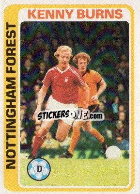 Sticker Kenny Burns - Footballers 1979-1980
 - Topps