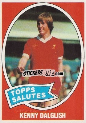 Sticker Kenny Dalglish - Footballers 1979-1980
 n. 296 - Topps