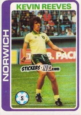 Sticker Kevin Reeves - Footballers 1979-1980
 n. 137 - Topps