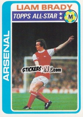 Sticker Liam Brady - Footballers 1979-1980
 n. 150 - Topps