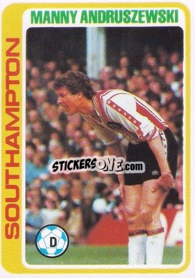 Sticker Manny Andruszewski - Footballers 1979-1980
 - Topps