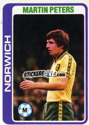Sticker Martin Peters - Footballers 1979-1980
 - Topps