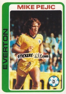 Sticker Mike Pejic - Footballers 1979-1980
 - Topps