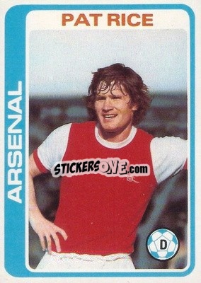Sticker Pat Rice - Footballers 1979-1980
 - Topps