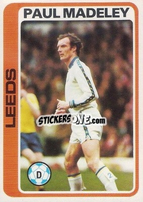Sticker Paul Madeley - Footballers 1979-1980
 n. 110 - Topps