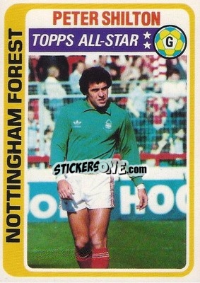 Sticker Peter Shilton - Footballers 1979-1980
 n. 75 - Topps