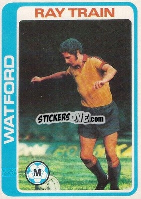 Sticker Ray Train - Footballers 1979-1980
 - Topps