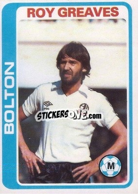 Sticker Roy Greaves - Footballers 1979-1980
 - Topps