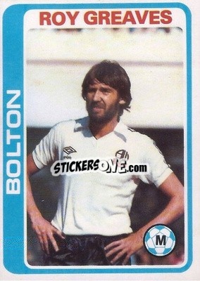 Sticker Roy Greaves - Footballers 1979-1980
 n. 42 - Topps