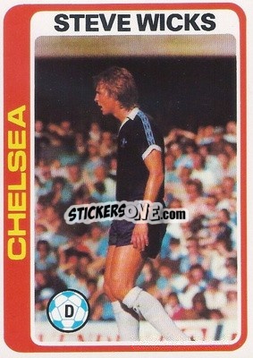 Sticker Steve Wicks - Footballers 1979-1980
 n. 129 - Topps