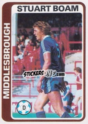 Sticker Stuart Boam - Footballers 1979-1980
 - Topps