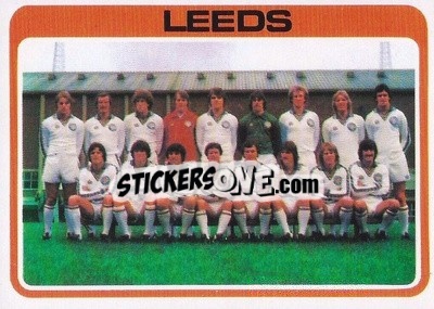 Sticker Team Photo / Checklist - Footballers 1979-1980
 n. 385 - Topps