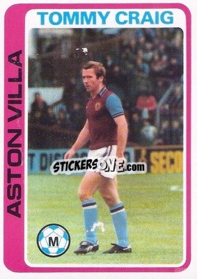 Sticker Tommy Craig - Footballers 1979-1980
 n. 54 - Topps