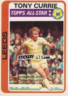 Sticker Tony Currie - Footballers 1979-1980
 n. 90 - Topps