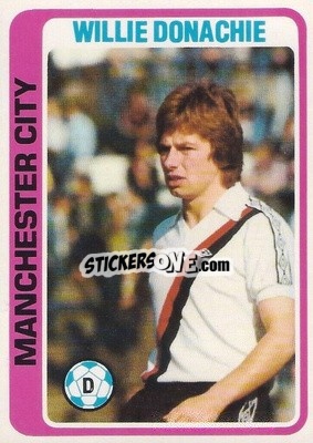 Sticker Willie Donachie - Footballers 1979-1980
 n. 123 - Topps