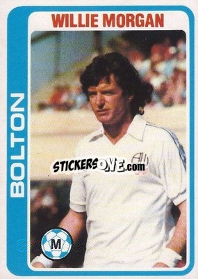 Sticker Willie Morgan - Footballers 1979-1980
 n. 63 - Topps