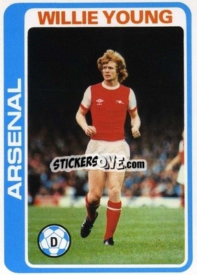 Sticker Willie Young - Footballers 1979-1980
 - Topps