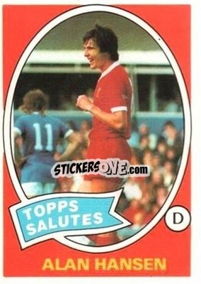 Cromo Alan Hansen - Scottish Footballers 1979-1980
 - Topps