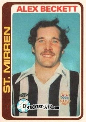 Sticker Alex Beckett - Scottish Footballers 1979-1980
 n. 56 - Topps