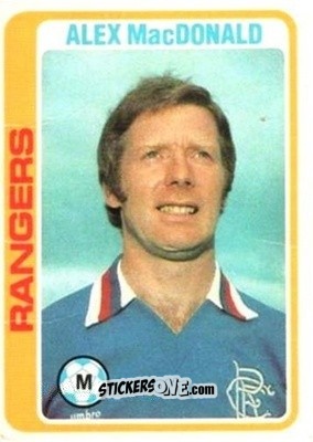 Sticker Alex MacDonald - Scottish Footballers 1979-1980
 n. 63 - Topps