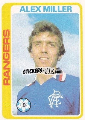 Cromo Alex Miller - Scottish Footballers 1979-1980
 - Topps