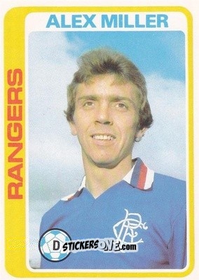 Cromo Alex Miller - Scottish Footballers 1979-1980
 - Topps