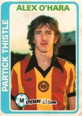 Sticker Alex O'Hara - Scottish Footballers 1979-1980
 - Topps