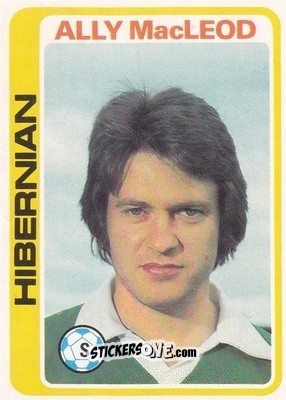 Sticker Ally MacLeod - Scottish Footballers 1979-1980
 n. 5 - Topps