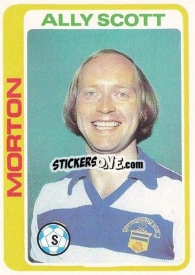Sticker Ally Scott - Scottish Footballers 1979-1980
 - Topps