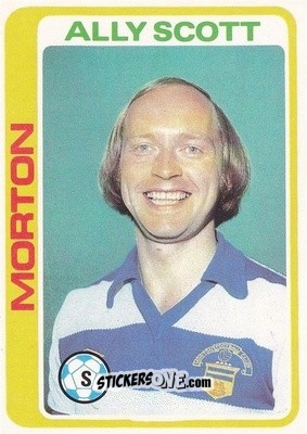 Cromo Ally Scott - Scottish Footballers 1979-1980
 - Topps