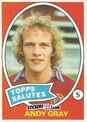 Sticker Andy Gray - Scottish Footballers 1979-1980
 n. 112 - Topps
