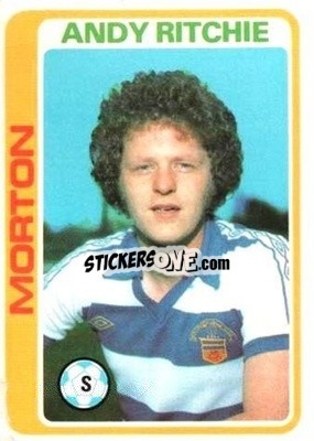 Sticker Andy Ritchie - Scottish Footballers 1979-1980
 - Topps