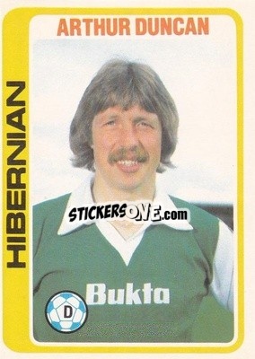 Sticker Arthur Duncan - Scottish Footballers 1979-1980
 - Topps