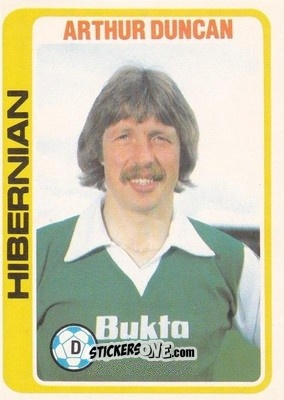 Sticker Arthur Duncan - Scottish Footballers 1979-1980
 - Topps