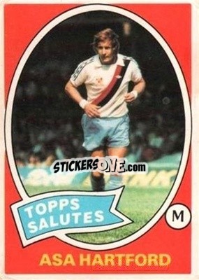 Sticker Asa Hartford - Scottish Footballers 1979-1980
 - Topps