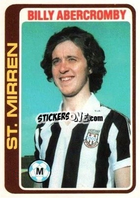 Sticker Billy Abercromby - Scottish Footballers 1979-1980
 - Topps