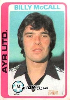 Sticker Billy McColl - Scottish Footballers 1979-1980
 - Topps