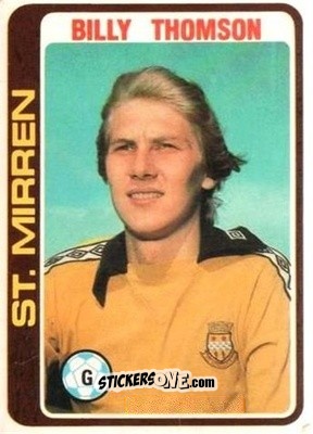Sticker Billy Thomson - Scottish Footballers 1979-1980
 n. 87 - Topps