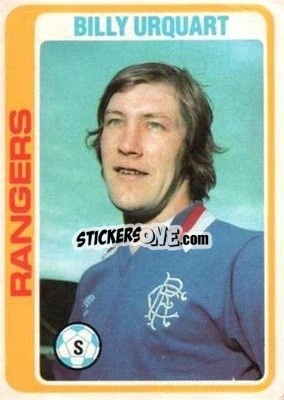 Sticker Billy Urquart - Scottish Footballers 1979-1980
 - Topps
