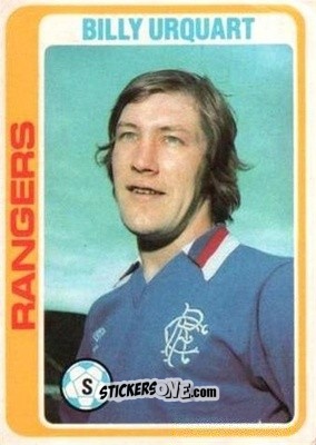 Sticker Billy Urquart - Scottish Footballers 1979-1980
 n. 41 - Topps