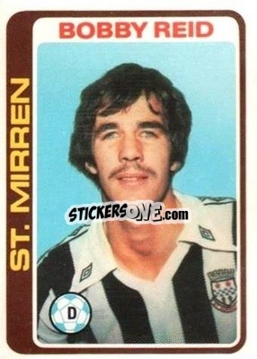 Sticker Bobby Reid - Scottish Footballers 1979-1980
 - Topps