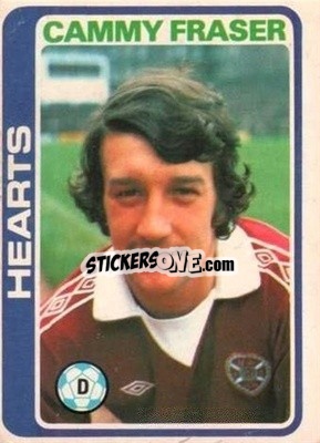 Cromo Cammy Fraser - Scottish Footballers 1979-1980
 - Topps