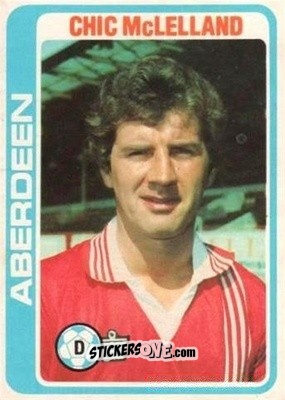 Sticker Chic McLelland - Scottish Footballers 1979-1980
 n. 101 - Topps