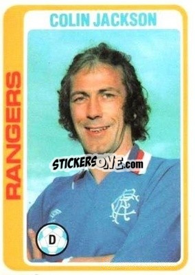 Cromo Colin Jackson - Scottish Footballers 1979-1980
 - Topps