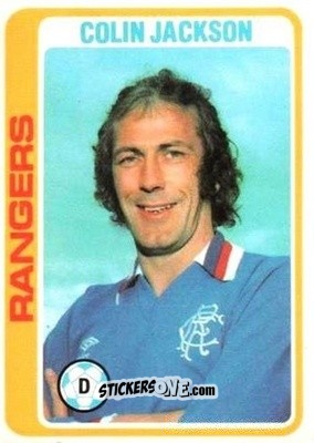 Sticker Colin Jackson - Scottish Footballers 1979-1980
 n. 96 - Topps