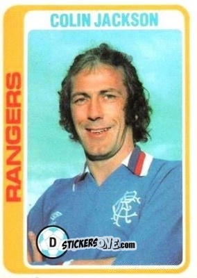 Figurina Colin Jackson - Scottish Footballers 1979-1980
 - Topps