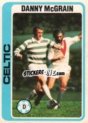 Cromo Danny McGrain - Scottish Footballers 1979-1980
 - Topps