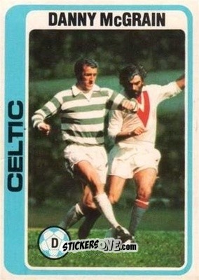 Sticker Danny McGrain - Scottish Footballers 1979-1980
 n. 1 - Topps