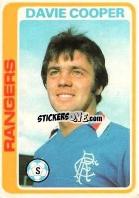 Figurina Davie Cooper - Scottish Footballers 1979-1980
 - Topps