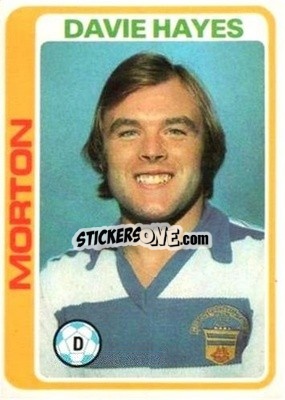 Sticker Davie Hayes - Scottish Footballers 1979-1980
 - Topps